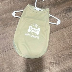 I like big bones and I cannot lie pet T-shirt